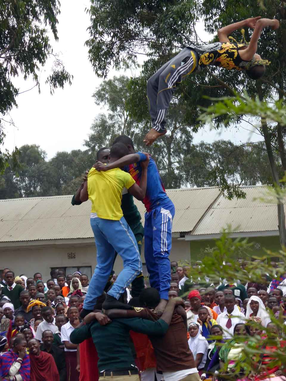 Student performers at Mwandat graduation